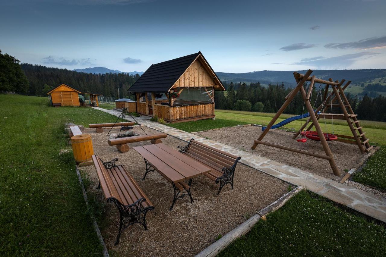 Witowianskie Domki Z Kominkiem, Jacuzzi I Sauna Dzianisz Exterior foto