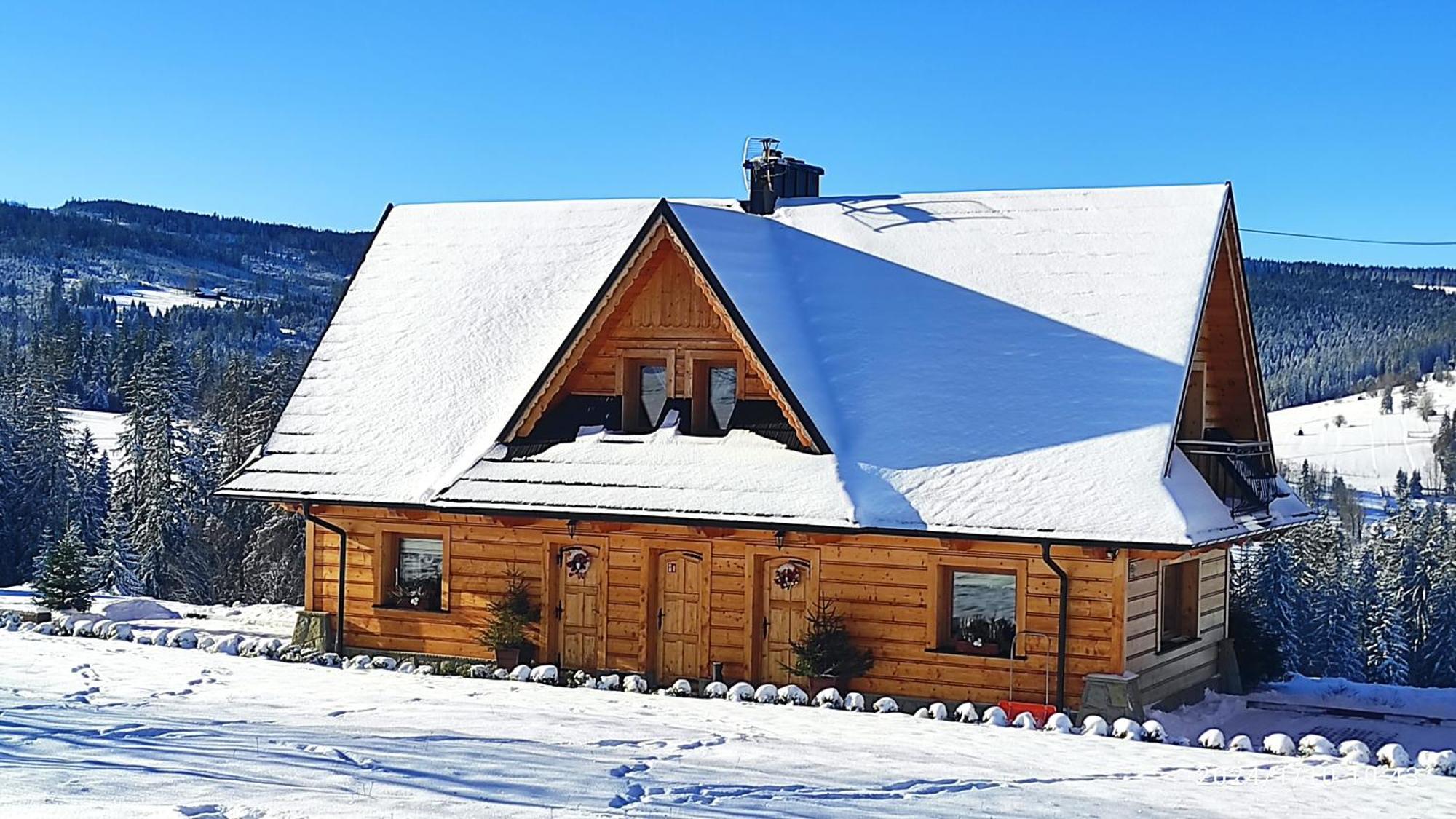 Witowianskie Domki Z Kominkiem, Jacuzzi I Sauna Dzianisz Exterior foto