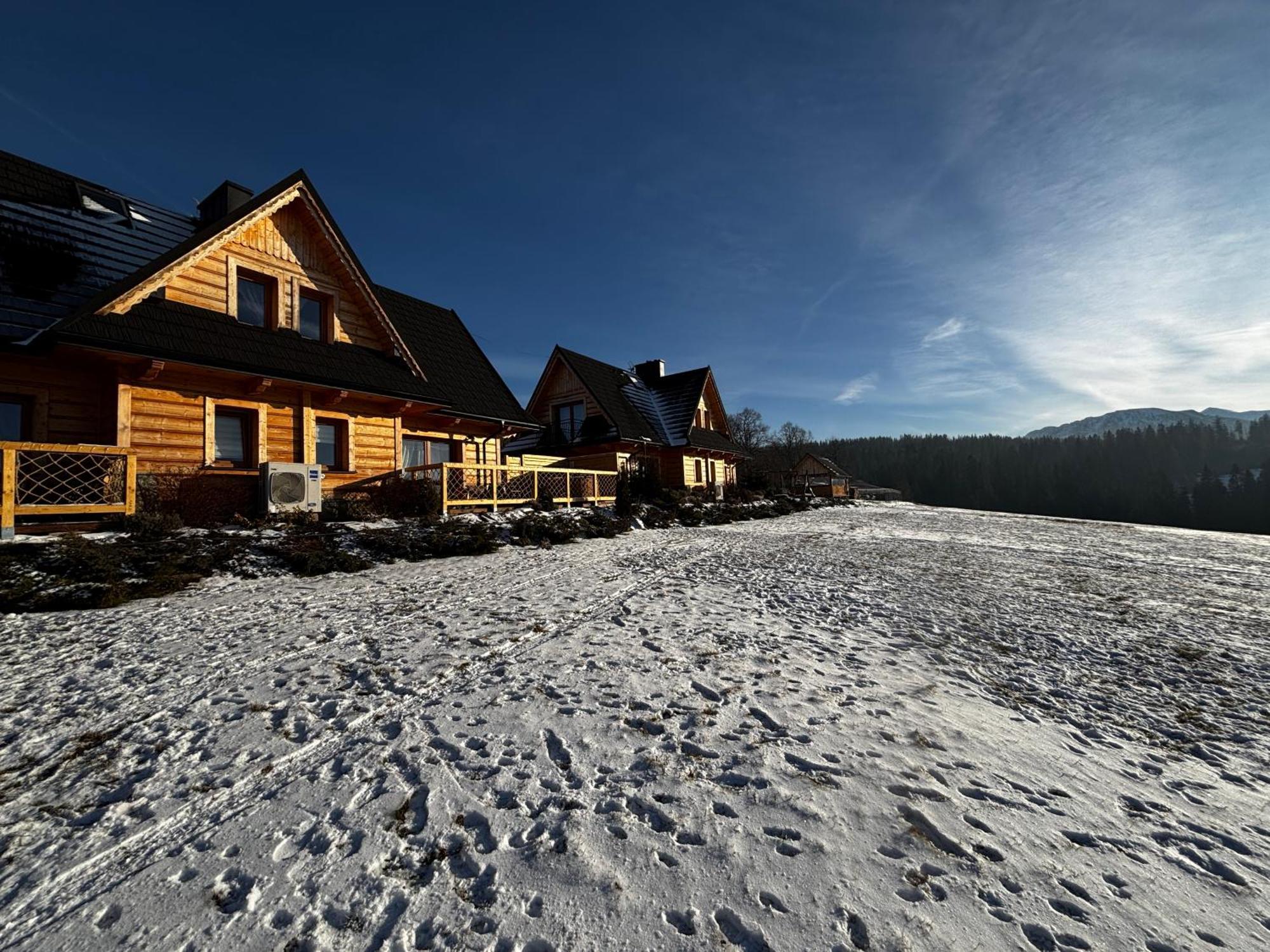Witowianskie Domki Z Kominkiem, Jacuzzi I Sauna Dzianisz Exterior foto