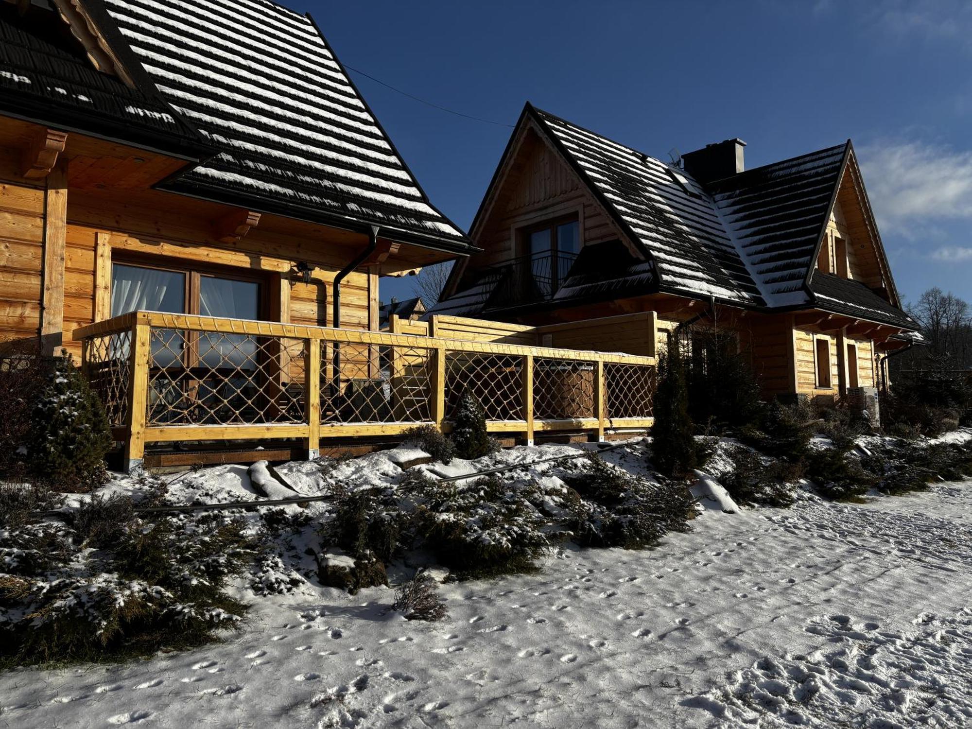 Witowianskie Domki Z Kominkiem, Jacuzzi I Sauna Dzianisz Exterior foto