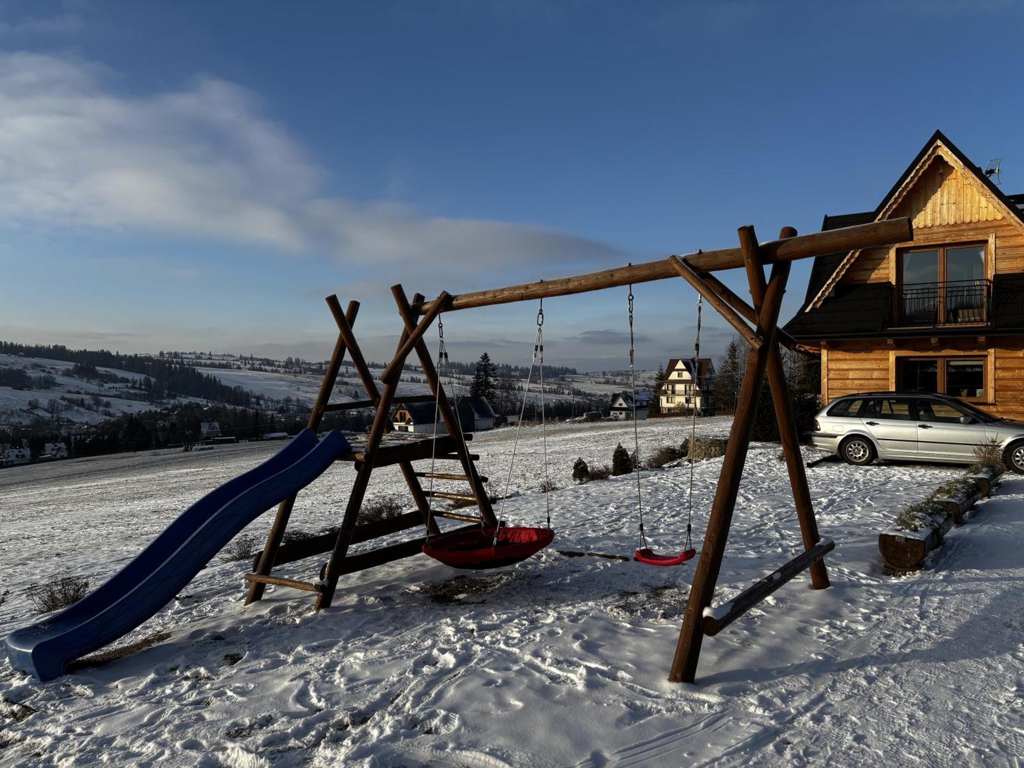 Witowianskie Domki Z Kominkiem, Jacuzzi I Sauna Dzianisz Exterior foto