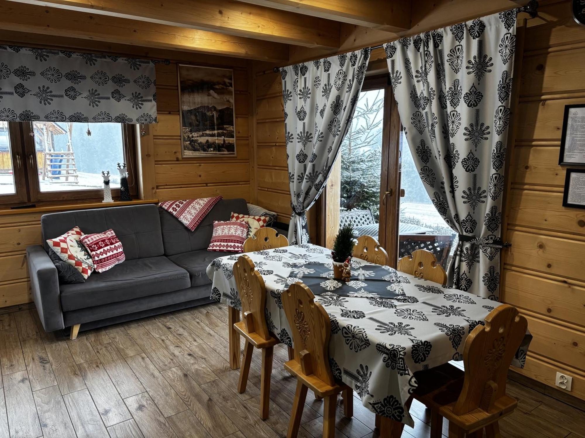 Witowianskie Domki Z Kominkiem, Jacuzzi I Sauna Dzianisz Exterior foto