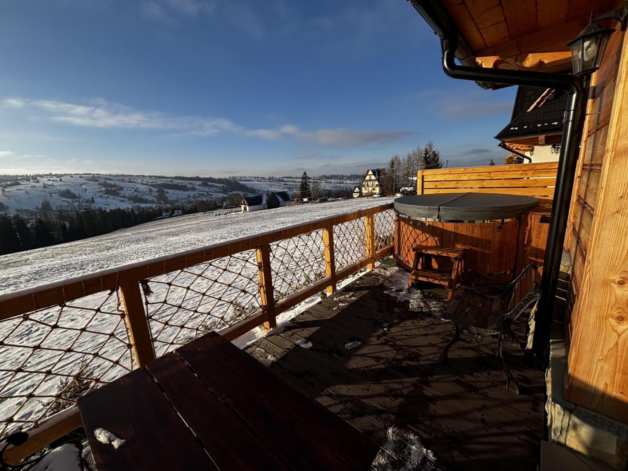 Witowianskie Domki Z Kominkiem, Jacuzzi I Sauna Dzianisz Exterior foto