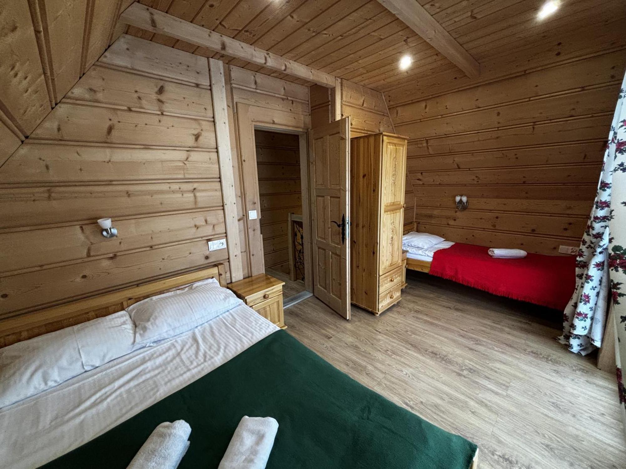 Witowianskie Domki Z Kominkiem, Jacuzzi I Sauna Dzianisz Exterior foto