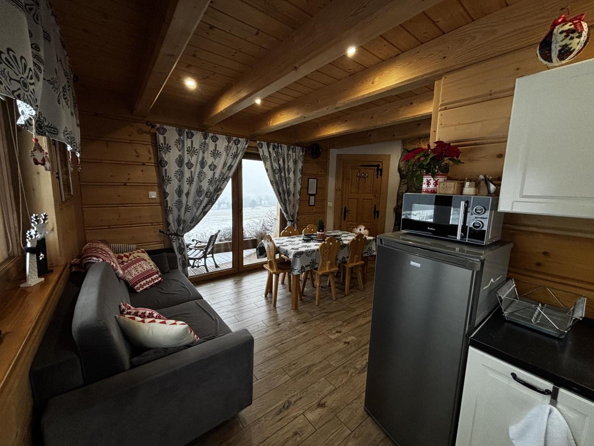 Witowianskie Domki Z Kominkiem, Jacuzzi I Sauna Dzianisz Exterior foto